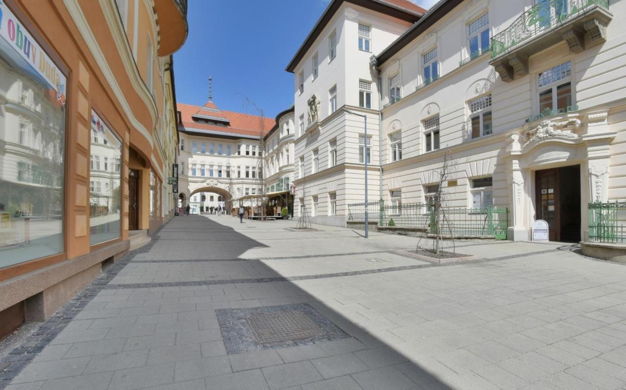 Big 75M2 Next To Opera Building In Direct Centrum, Air-Conditioned, Balcony, 24H Self Checking Banská Bystrica Exterior foto